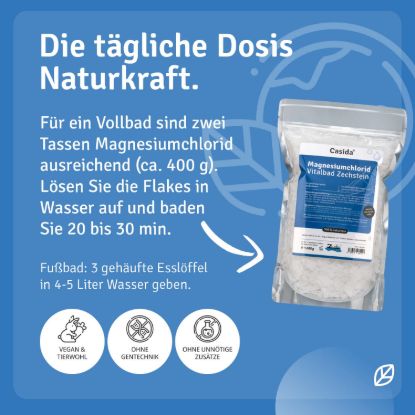 Magnesium Chloride Vitalbad Zechstein — 2,5kg