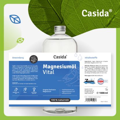 Magnesium Oil 1000 Ml Vital Zechstein