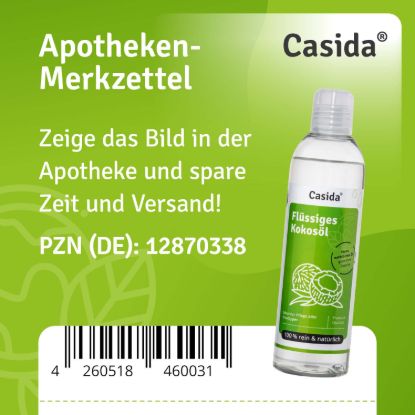 Pure and Natural Liquid Coconut Oil — 250ml