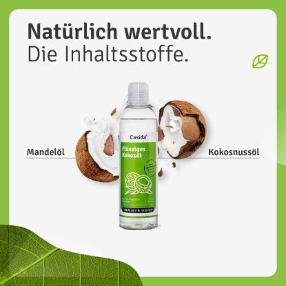 Pure and Natural Liquid Coconut Oil — 250ml