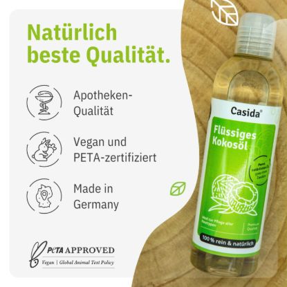 Pure and Natural Liquid Coconut Oil — 1000ml