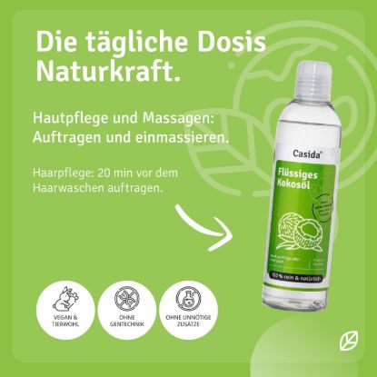 Pure and Natural Liquid Coconut Oil — 1000ml