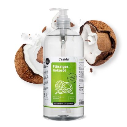 Pure and Natural Liquid Coconut Oil — 1000ml