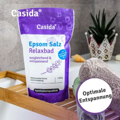 Epsom Salt Relaxing Bath with Lavender