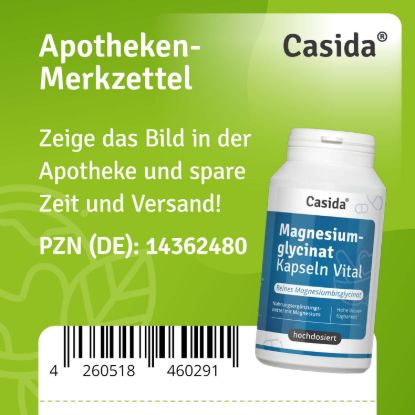 Vital Magnesium Glycinate Capsules - Magnesium Bisglycinate