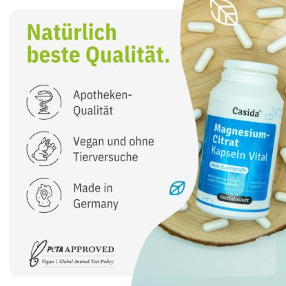 Magnesium Citrate Capsules Vital