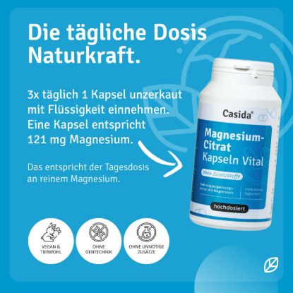 Magnesium Citrate Capsules Vital