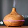 Aroma Diffuser in Wood Look with LED