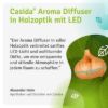 Aroma Diffuser in Wood Look with LED