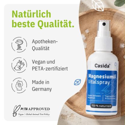 Magnesiumöl Vitalspray + Magnesium Creme Lotion Set