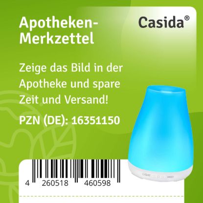 Compact Aroma Diffuser White with LED Lighting