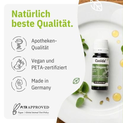 Organic Oregano Oil for Oral Use