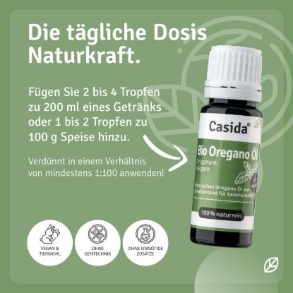 Organic Oregano Oil for Oral Use