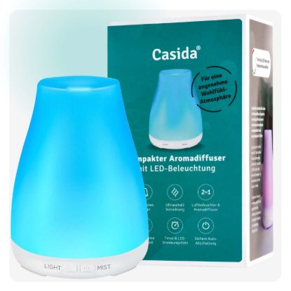 Aroma Diffuser with Essential Oils Set