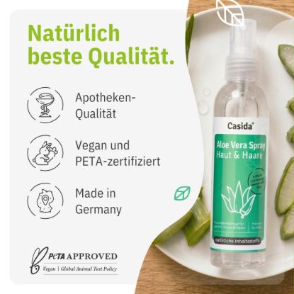 Aloe Vera Spray for Skin & Hair