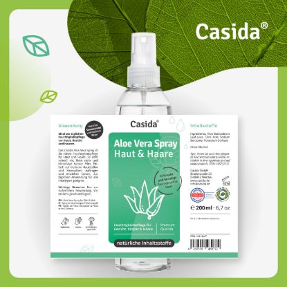 Aloe Vera Spray for Skin & Hair