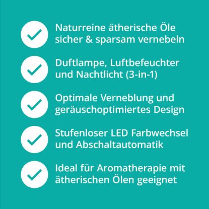 High-Quality Aroma Diffuser for Essential Oils with LED Light