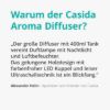 High-Quality Aroma Diffuser for Essential Oils with LED Light