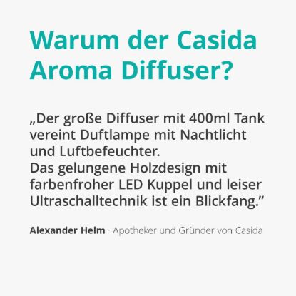High-Quality Aroma Diffuser for Essential Oils with LED Light
