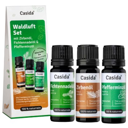 Forest Air Set - Essential Oil Set with Spruce Needle, Stone Pine, & Peppermint Oil