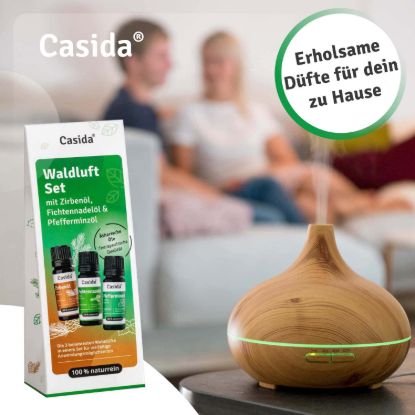 Forest Air Set - Essential Oil Set with Spruce Needle, Stone Pine, & Peppermint Oil