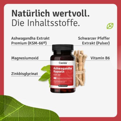 Ashwagandha Capsules KSM-66® 600 mg Full Spectrum