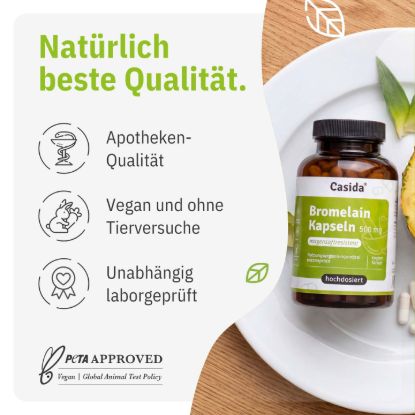 Bromelain Capsules 500 Mg