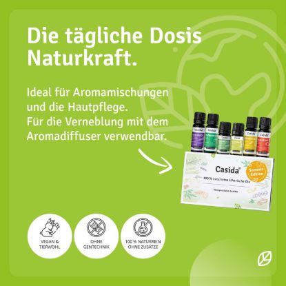 TOP 6 Essential Oils Set - Summer Edition