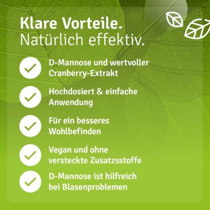 Femina Komplex mit D-Mannose, Cranberry & Vitamin C