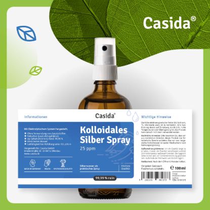Colloidal Silver Spray 25 Ppm