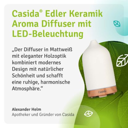 Ceramic Aroma Diffuser with Fragrance Blends Top 6 Set — Apricot / Terracotta