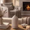 Ceramic Aroma Diffuser with Fragrance Blends Top 6 Set — Apricot / Terracotta