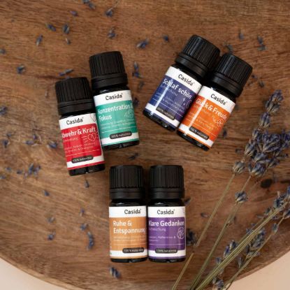 Ceramic Aroma Diffuser with Fragrance Blends Top 6 Set — Apricot / Terracotta