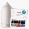 Ceramic Aroma Diffuser with Fragrance Blends Top 6 Set — Apricot / Terracotta