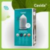Ceramic Aroma Diffuser with Fragrance Blends Top 6 Set — White / Wood