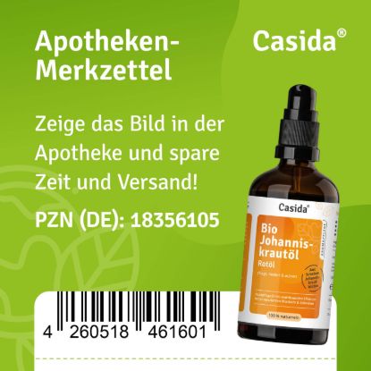 Johanniskrautöl - Rotöl — 100ml