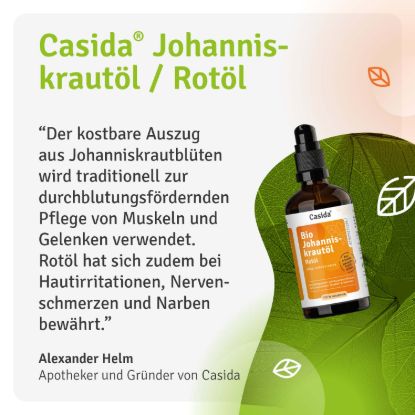 Johanniskrautöl - Rotöl — 100ml