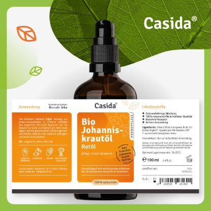 Johanniskrautöl - Rotöl — 100ml