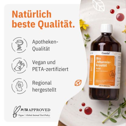 Johanniskrautöl - Rotöl — 100ml