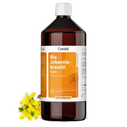 Johanniskrautöl - Rotöl — 1000ml
