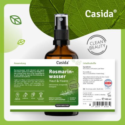 Rosemary Water Skin & Hair