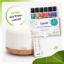Aroma Diffuser in Wood Look with the Top 6 Fragrance Blends as a Set