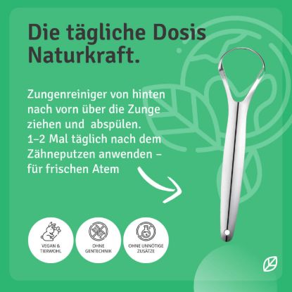 Tongue Cleaner – Stainless Steel Tongue Scraper