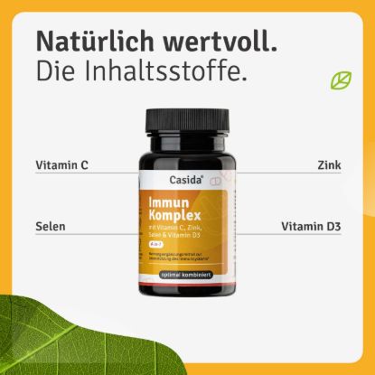 Immune Complex with Vitamin C, Zinc, Selenium and Vitamin D3