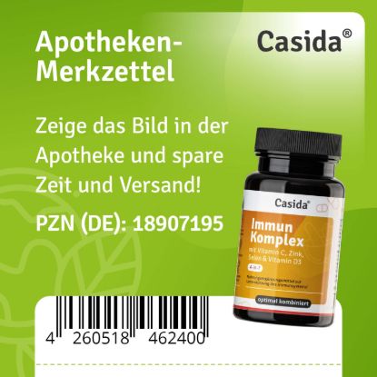 Immune Complex with Vitamin C, Zinc, Selenium and Vitamin D3