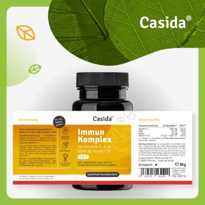 Immune Complex with Vitamin C, Zinc, Selenium and Vitamin D3
