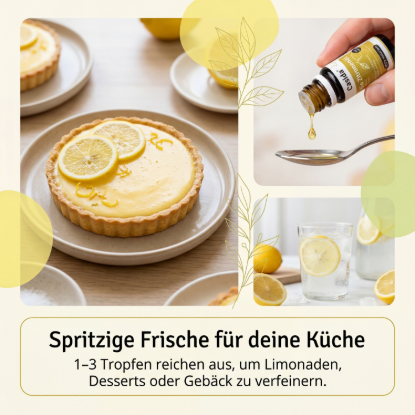 Organic Lemon Oil for Internal Consumption