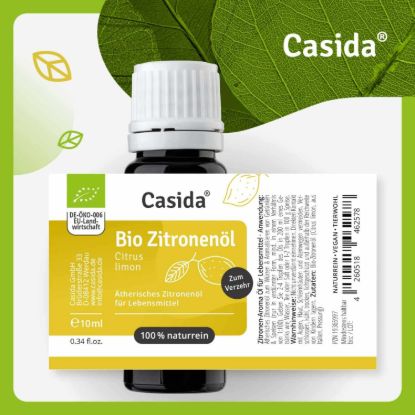 Organic Lemon Oil for Internal Consumption