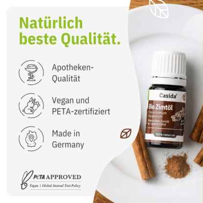 Organic Cinnamon Oil for Internal Consumption