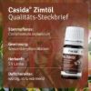 Organic Cinnamon Oil for Internal Consumption